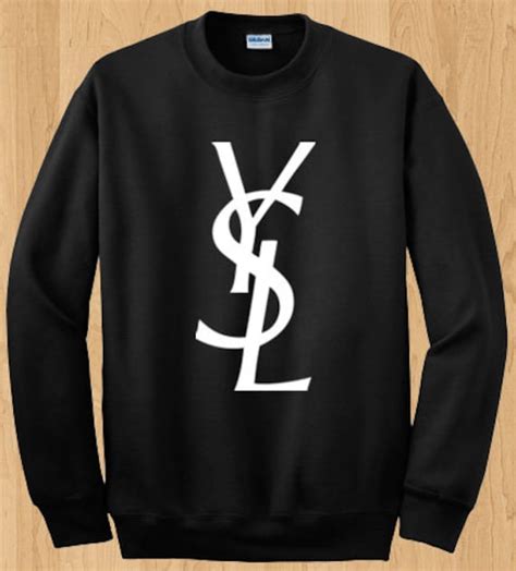 ysl logo sweater|YSL sweater men.